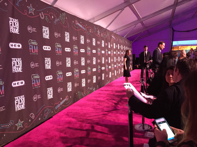 The red carpet.